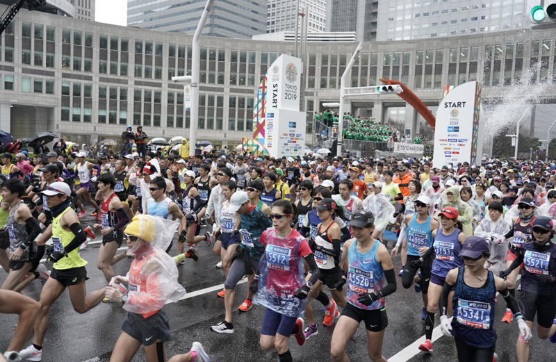 東京 マラソン 応援